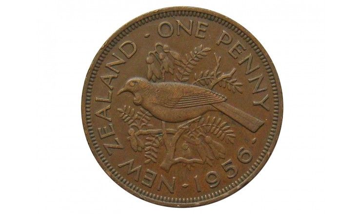 Новая Зеландия 1 пенни 1956 г.