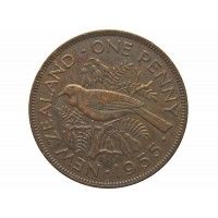 Новая Зеландия 1 пенни 1955 г.