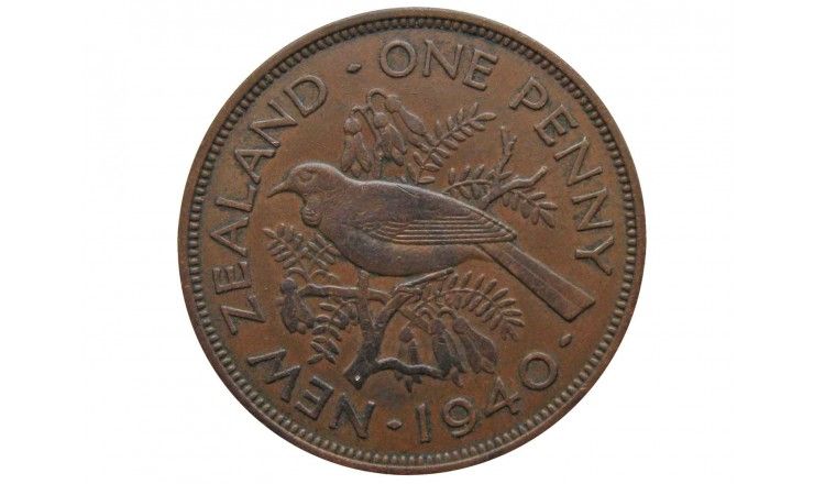 Новая Зеландия 1 пенни 1940 г.