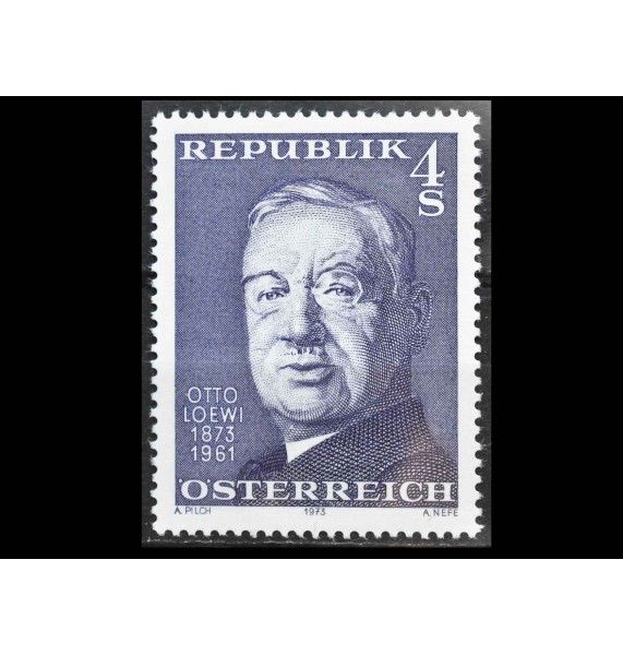 Австрия 1973 г. "Отто Лёви" Австрия 1973 г. "Отто Лёви"
