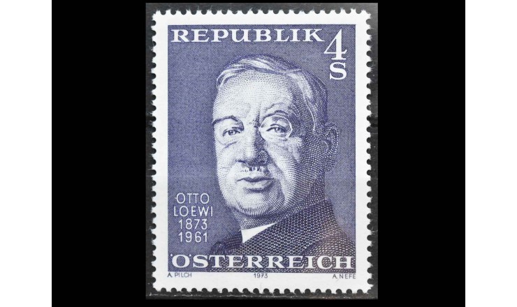 Австрия 1973 г. "Отто Лёви"