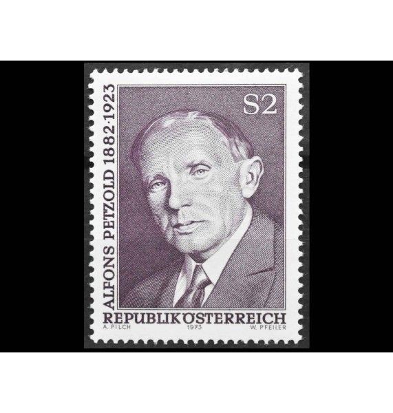 Австрия 1973 г. "Альфонс Петцольд" Австрия 1973 г. "Альфонс Петцольд"
