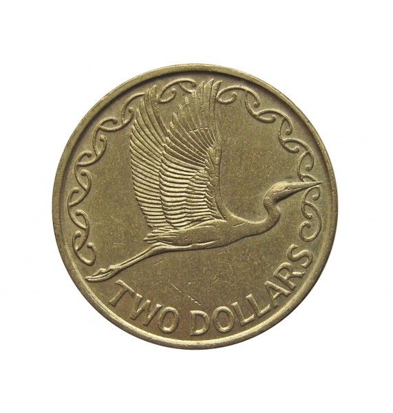 Новая Зеландия 2 доллара 1991 г.