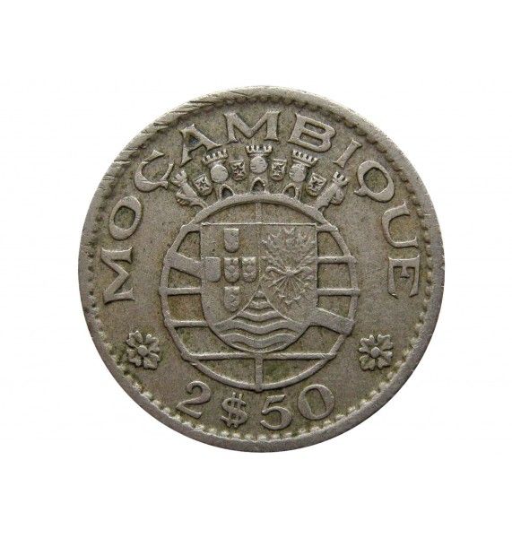 Мозамбик 2,5 эскудо 1955 г.