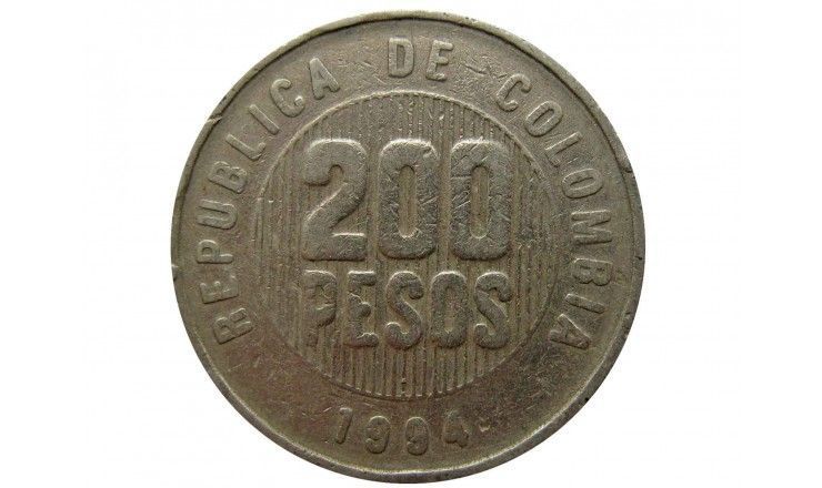 Колумбия 200 песо 1994 г.