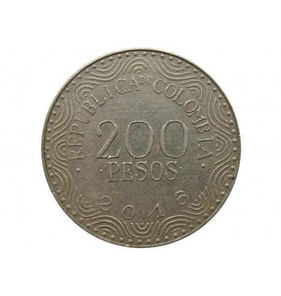 Колумбия 200 песо 2016 г.