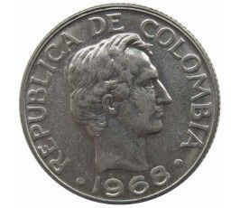 Колумбия 10 сентаво 1968 г.