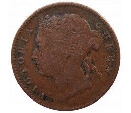Стрейтс Сетлментс 1/4 цента 1898 г.