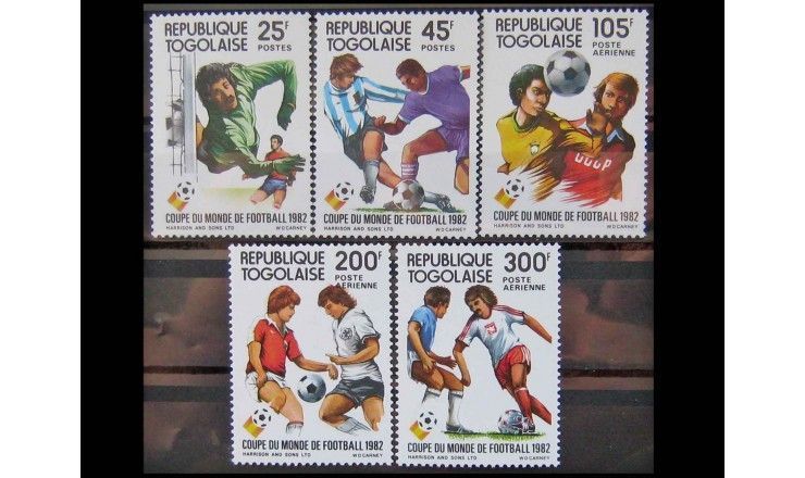 Того 1982 г. "Чемпионат мира по футболу, Испания"
