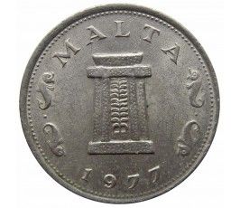 Мальта 5 центов 1977 г.