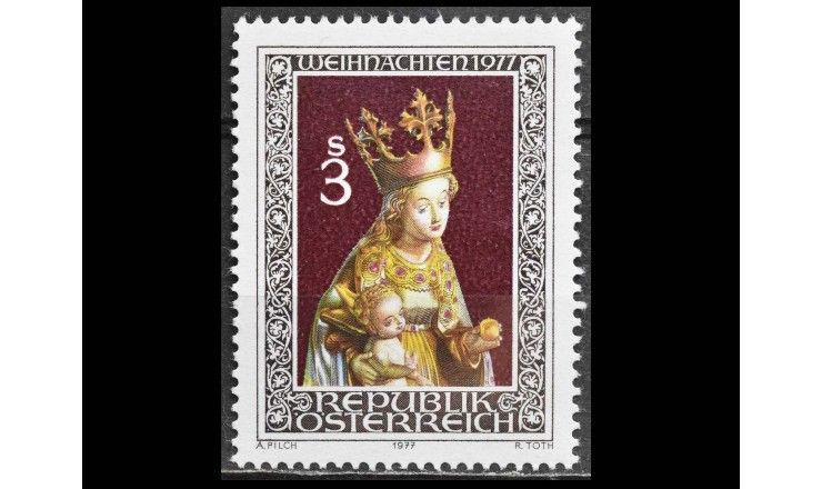 Австрия 1977 г. "Рождество"