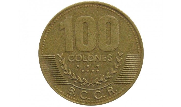 Коста-Рика 100 колон 2000 г.
