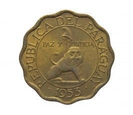 Парагвай 10 сентимо 1953 г.