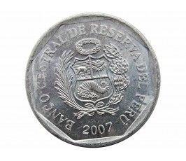 Перу 5 сентимо 2007 г.