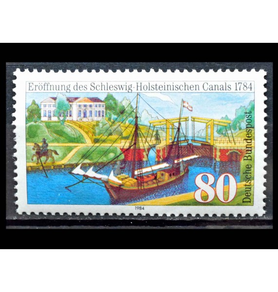 ФРГ 1984 г. "200 лет со дня открытия канала Шлезвиг-Гольштейн"