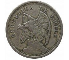 Чили 20 сентаво 1921 г.