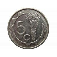 Намибия 5 центов 2002 г.
