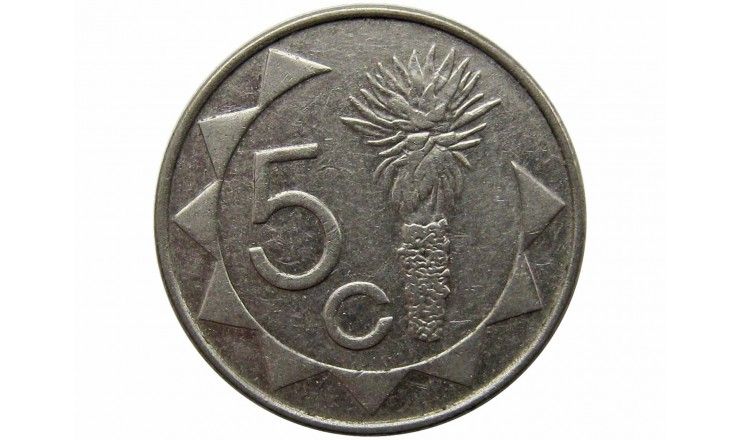 Намибия 5 центов 2009 г.