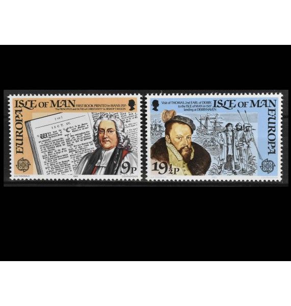 Остров Мэн 1982 г. "Европа: Исторические события"