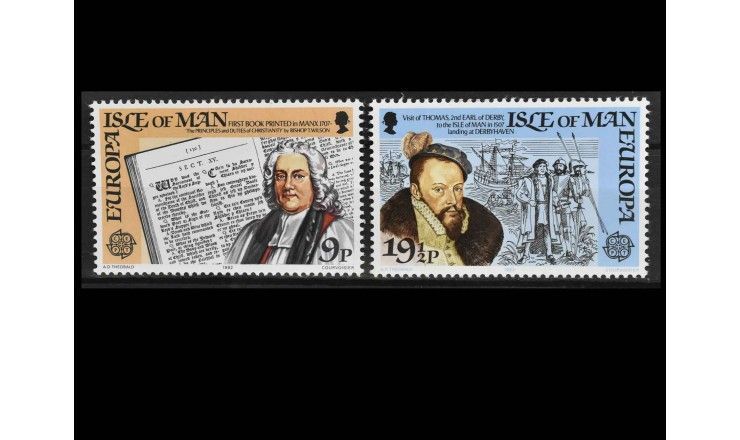 Остров Мэн 1982 г. "Европа: Исторические события"
