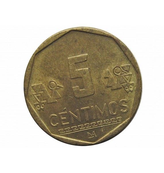 Перу 5 сентимо 2006 г.