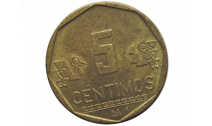 Перу 5 сентимо 2006 г.