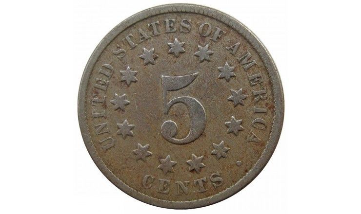 США 5 центов 1869 г.