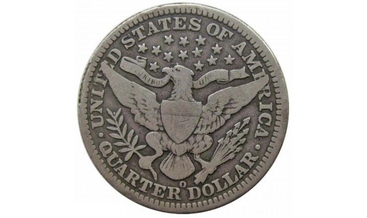 США квотер (25 центов) 1906 г. O