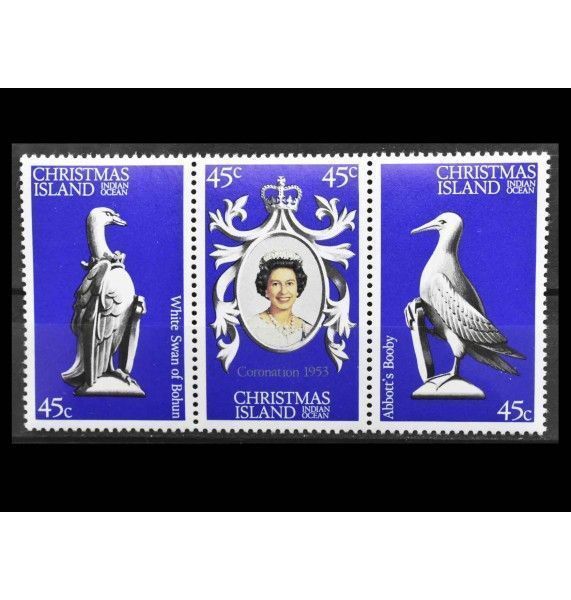 Остров Рождества 1978 г. "25-я годовщина коронации королевы Елизаветы II"