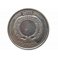 Канада 25 центов 2000 г. (Семья)