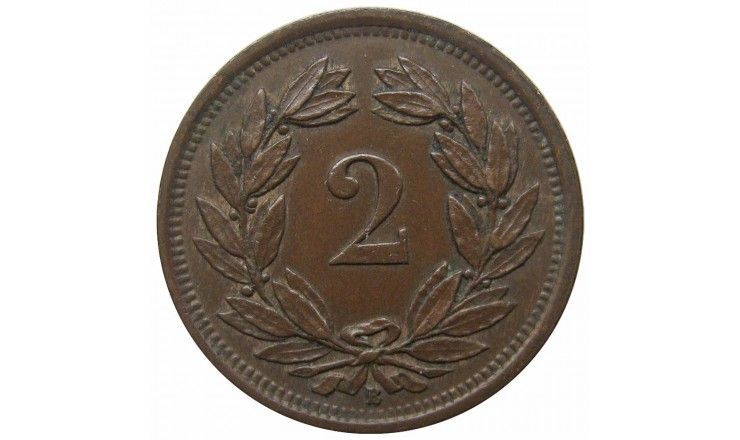 Швейцария 2 раппена 1932 г.