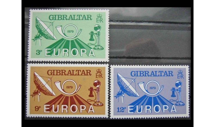Гибралтар 1979 г. "Европа: История почты и телекоммуникаций"