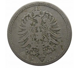 Германия 5 пфеннигов 1888 г. A