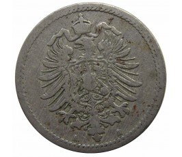 Германия 5 пфеннигов 1889 г. A