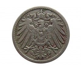 Германия 5 пфеннигов 1897 г. A