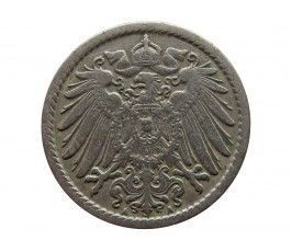 Германия 5 пфеннигов 1906 г. A