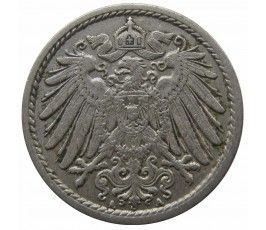 Германия 5 пфеннигов 1913 г. A