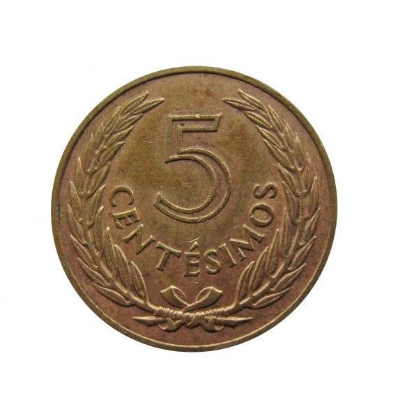 Уругвай 5 сентесимо 1960 г.