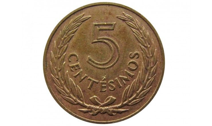 Уругвай 5 сентесимо 1960 г.