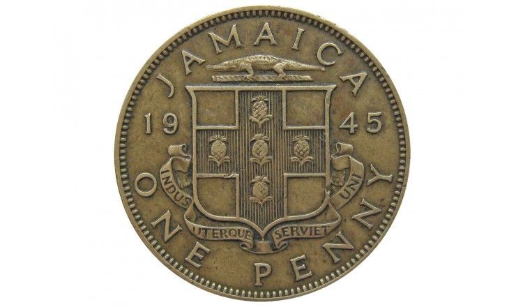 Ямайка 1 пенни 1945 г.