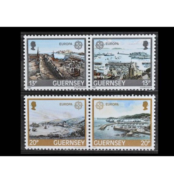 Гернси 1983 г. "Европа: Великие достижения человеческого гения"