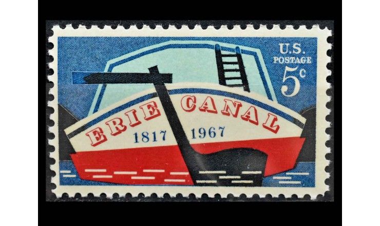 США 1967 г. "150-лет Эри, каналу"  