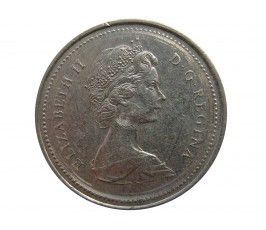 Канада 25 центов 1973 г. (100 лет конной полиции Канады) 