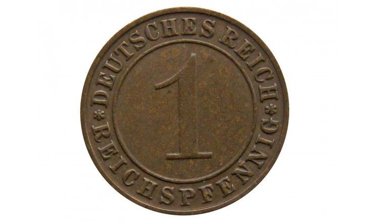 Германия 1 пфенниг (reichs) 1931 г. D