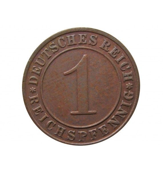 Германия 1 пфенниг (reichs) 1935 г. D