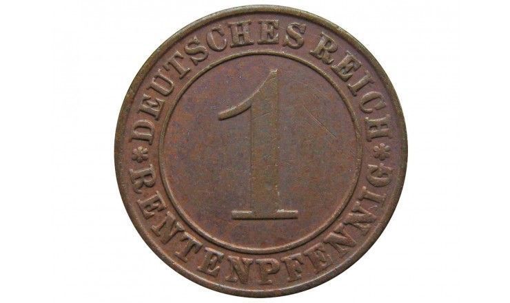 Германия 1 пфенниг (renten) 1923 г. A