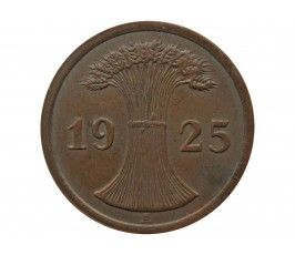 Германия 2 пфеннига (reichs) 1925 г. A
