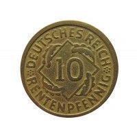 Германия 10 пфеннигов (renten) 1924 г. A