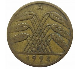 Германия 10 пфеннигов (renten) 1924 г. A Германия 10 пфеннигов (renten) 1924 г. A