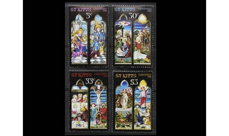 Сент-Китс 1981 г. "Рождество"  